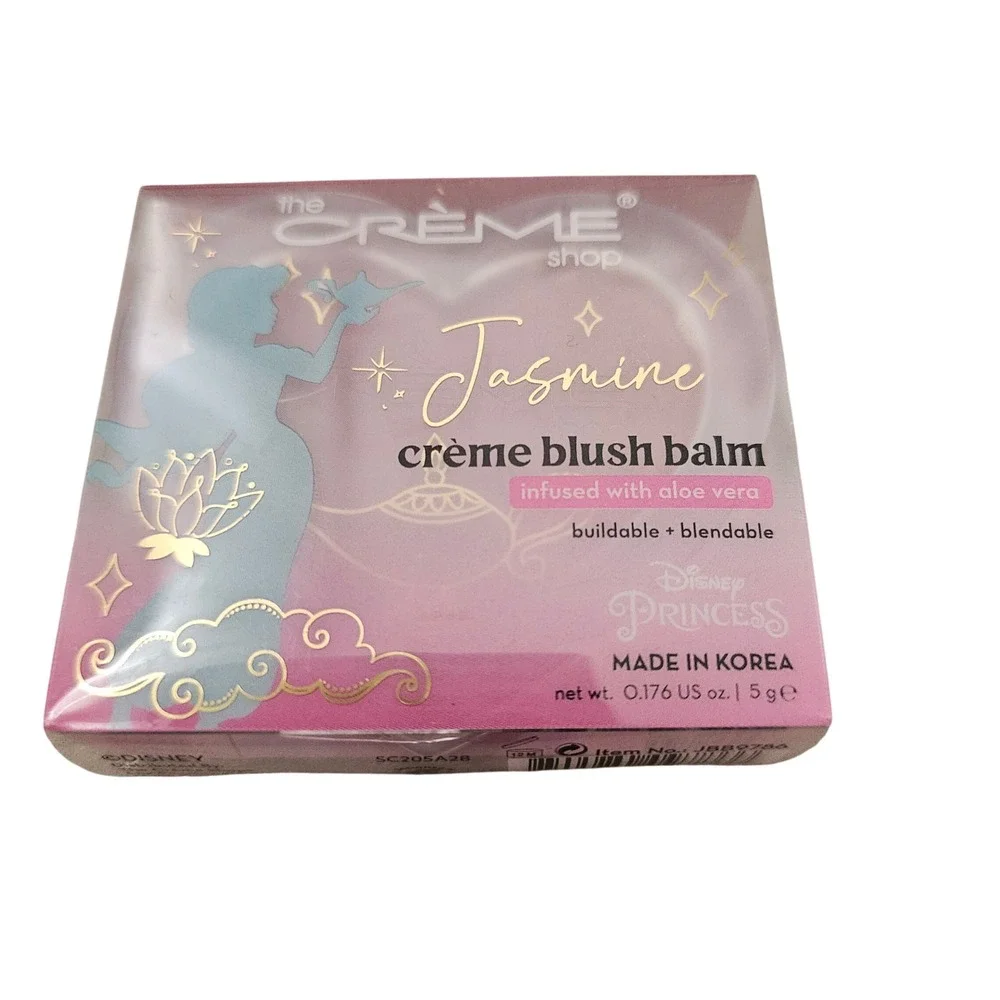 The Creme Shop Disney‎ Jasmine Creme Blush Balm Desert Romance Pink New